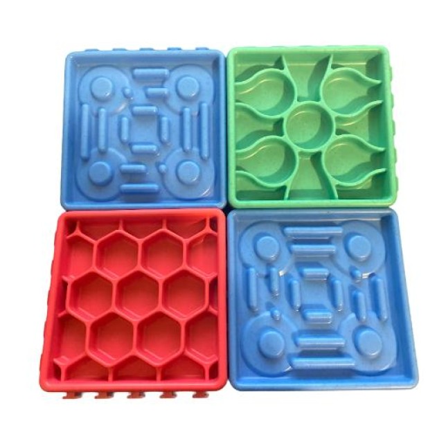 משטח ליקוק פאזל 4 חלקים משטח ליקוק פאזל 4 חלקים